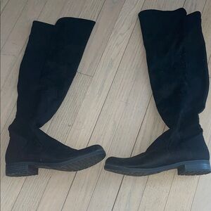 Unisa Black Over the Knee Boots